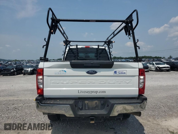 2020 Ford F-250 XL z VIN 1FT7X2B62LEC30895, wystawiony jako Copart lot #59706725 z przebiegiem 90 718 mil mil oraz Szkoda całkowita • Salvage title. Historia ofert i sprzedaży dostępna na DreamBid. Obrazek 6.