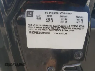 2005 Cadillac CTS with VIN 1G6DP567950140069, listed as a Copart auction lot 78856824 with 158,575 mi miles and Salvage Title. Bid and sale history available at carsss.com. Image 12.