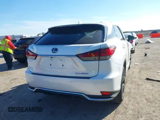 2020 Lexus RX with VIN 2T2HGMDAXLC044439, listed as a IAAI auction lot 41277340 with 62,688 mi miles. Bid and sale history available at carsss.com. Image 4.