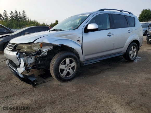 2009 Mitsubishi Outlander XLS with VIN JA4MT31X89Z607661, listed as a Copart auction lot 70989854 with 218,605 mi miles and Clean Title. Bid and sale history available at carsss.com. Image 1.