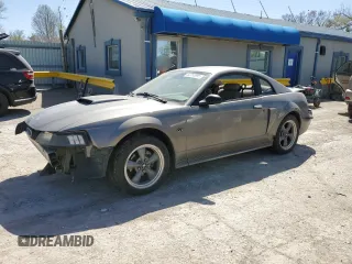 2002 Ford Mustang GT Deluxe z VIN 1FAFP42X62F224855, wystawiony jako Copart lot #52753995 z przebiegiem 231 592 mil mil oraz Szkody całkowita. Historia ofert i sprzedaży dostępna na DreamBid. Obrazek 1.