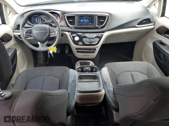 2018 Chrysler Pacifica Touring Plus with VIN 2C4RC1FG8JR116594, listed as a Copart auction lot 55222635 with 166,061 mi miles and Salvage title. Bid and sale history available at DreamBid. Image 8.