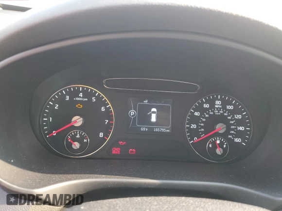 2016 Kia Sorento LX with VIN 5XYPGDA34GG020508, listed as a Copart auction lot 67362184 with 165,795 mi miles and Non Repairable. Bid and sale history available at carsss.com. Image 9.