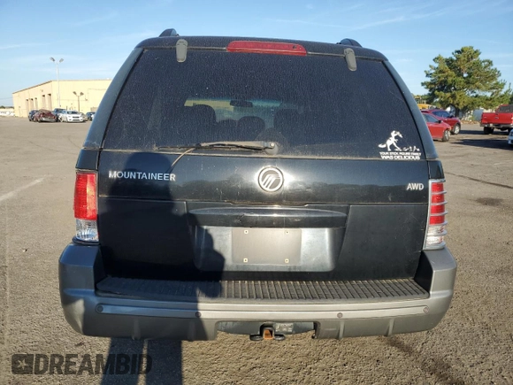 2005 Mercury Mountaineer Convenience with VIN 4M2DU86K55UJ09951, listed as a Copart auction lot 77800434 with 189,883 mi miles and Salvage title. Bid and sale history available at DreamBid. Image 6.