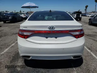 2013 Hyundai Azera with VIN KMHFH4JG7DA317226, listed as a Copart auction lot 62919065 with Not provided miles and Clean title. Bid and sale history available at DreamBid. Image 6.