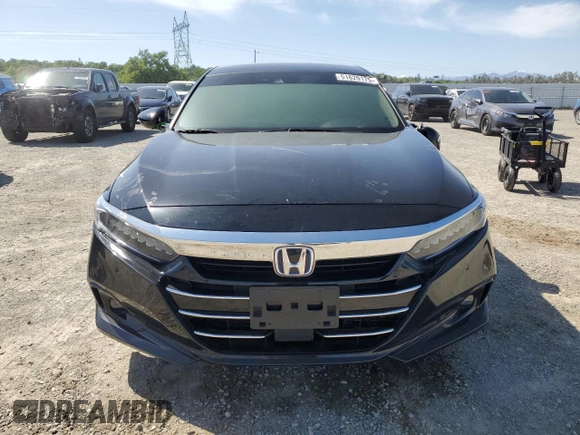 2022 Honda Accord Touring with VIN 1HGCV3F90NA023299, listed as a Copart auction lot 51629175 with Not provided miles and Salvage title. Bid and sale history available at DreamBid. Image 5.