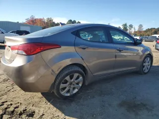 2013 Hyundai Elantra GLS PZEV with VIN 5NPDH4AE1DH217707, listed as a Copart auction lot 81899074 with 144,437 mi miles and Salvage Title. Bid and sale history available at carsss.com. Image 3.
