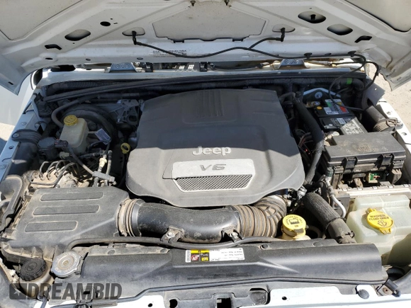 2015 Jeep Wrangler Unlimited Sport RHD with VIN 1C4BJWKG0FL690763, listed as a Copart auction lot 48823714 with 156,714 mi miles and Salvage title. Bid and sale history available at DreamBid. Image 11.