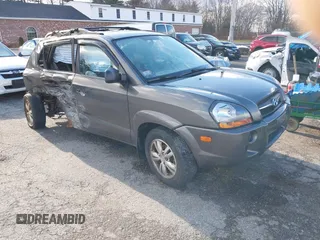 2009 Hyundai Tucson GLS with VIN KM8JM12B89U990278, listed as a IAAI auction lot 41071349 with 131,291 mi miles. Bid and sale history available at carsss.com. Image 1.