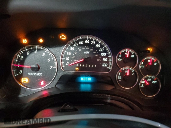 2008 GMC Envoy SLE1 with VIN 1GKDS13S782157544, listed as a Copart auction lot 82296844 with 162,238 mi miles and Clean Title. Bid and sale history available at DreamBid. Image 9.