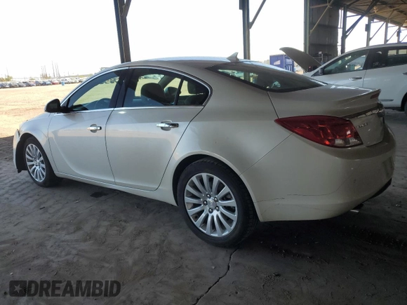 2013 Buick Regal Turbo Premium 1 with VIN 2G4GS5EVXD9152675, listed as a Copart auction lot 72451264 with 81,506 mi miles and Salvage Title. Bid and sale history available at carsss.com. Image 2.