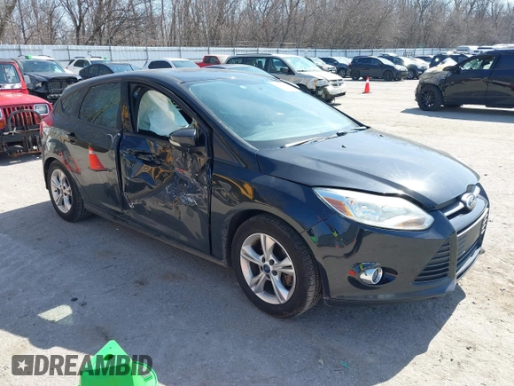 2013 Ford Focus SE with VIN 1FADP3K24DL365417, listed as a IAAI auction lot 41792235 with 187,607 mi miles. Bid and sale history available at carsss.com. Image 1.