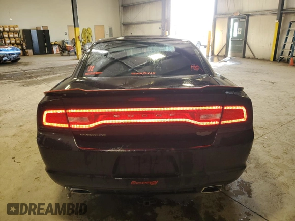 2014 Dodge Charger SE with VIN 2C3CDXBG1EH117145, listed as a Copart auction lot 55127695 with 182,476 mi miles and Salvage Title. Bid and sale history available at DreamBid. Image 6.
