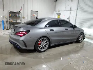 2018 Mercedes-Benz CLA with VIN WDDSJ5CB1JN502803, listed as a Copart auction lot 41373114 with 105,977 mi miles. Bid and sale history available at carsss.com. Image 3.