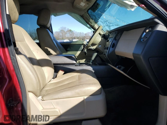 2007 Ford Expedition XLT with VIN 1FMFU15597LA48867, listed as a Copart auction lot 47852845 with 270,452 mi miles and Salvage title. Bid and sale history available at DreamBid. Image 7.