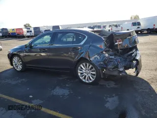 2014 Acura RLX Tech Pkg with VIN JH4KC1F59EC003492, listed as a Copart auction lot 81107054 with 112,095 mi miles and Salvage Title. Bid and sale history available at carsss.com. Image 2.
