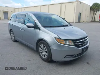 2017 Honda Odyssey EX-L with VIN 5FNRL5H66HB013840, listed as a IAAI auction lot 41768858 with 100,547 mi miles and . Bid and sale history available at DreamBid. Image 1.