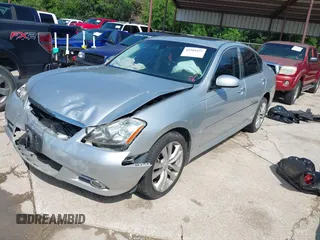 2008 Infiniti M with VIN JNKAY01F38M655160, listed as a IAAI auction lot 42188437 with 154,995 mi miles. Bid and sale history available at carsss.com. Image 2.