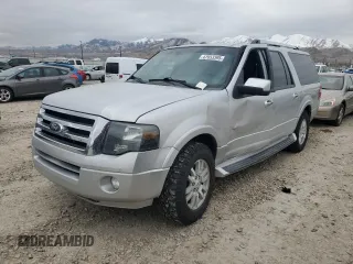 2014 Ford Expedition Max Limited with VIN 1FMJK1K59EEF57198, listed as a Copart auction lot 47653395 with 159,945 mi miles and Salvage title. Bid and sale history available at DreamBid. Image 1.