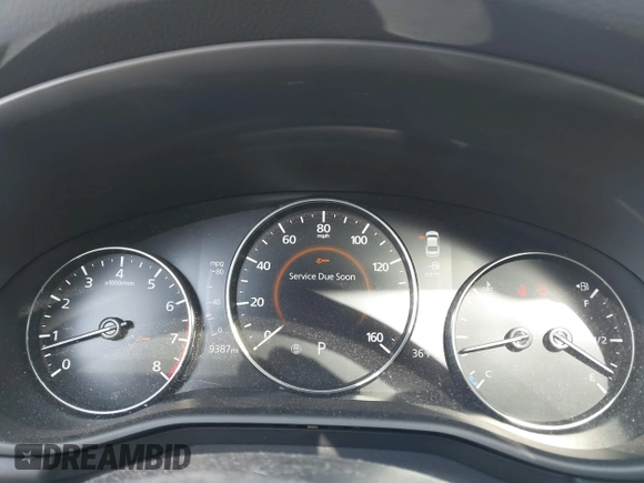 2023 Mazda 3 S Premium with VIN 3MZBPBDM8PM373434, listed as a IAAI auction lot 41234729 with 9,387 mi miles and . Bid and sale history available at DreamBid. Image 7.