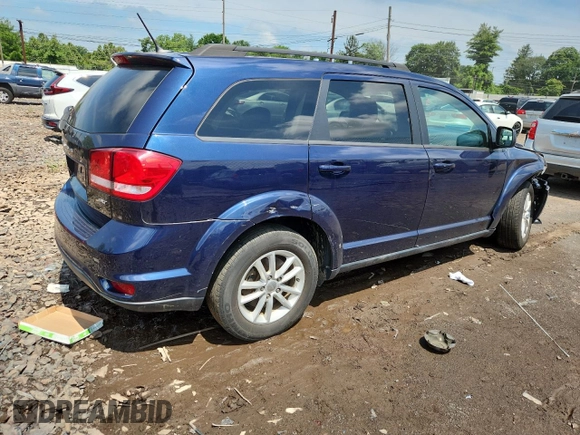 2017 Dodge Journey SXT with VIN 3C4PDCBB1HT701941, listed as a Copart auction lot 63612385 with 79,330 mi miles and Salvage title. Bid and sale history available at DreamBid. Image 3.