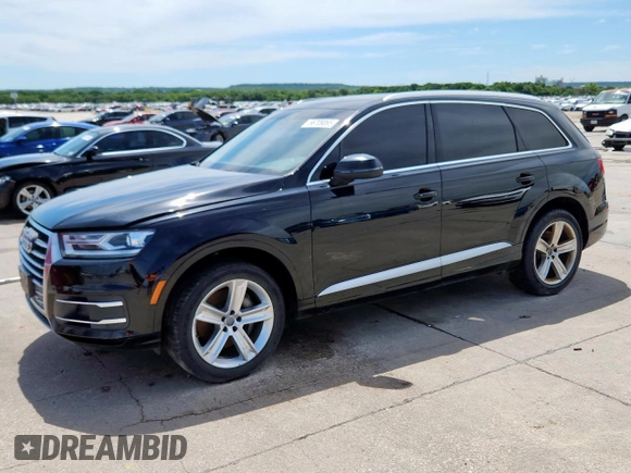 2018 Audi Q7 Premium Plus z VIN WA1LAAF72JD025328, wystawiony jako Copart lot #56709065 z przebiegiem 224 694 mil mil oraz Czysty tytuł • Clean title. Historia ofert i sprzedaży dostępna na DreamBid. Obrazek 1.