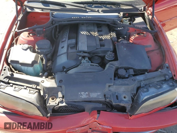 2002 BMW 3 Series 330Ci with VIN WBABS53422JU89428, listed as a Copart auction lot 47405845 with 127,895 mi miles and Salvage Title. Bid and sale history available at carsss.com. Image 11.