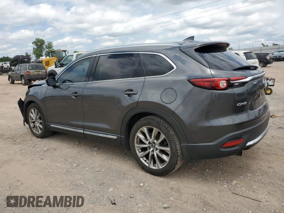 2016 Mazda CX-9 Grand Touring with VIN JM3TCADY3G0125814, listed as a Copart auction lot 58299595 with 127,035 mi miles and Salvage title. Bid and sale history available at DreamBid. Image 2.