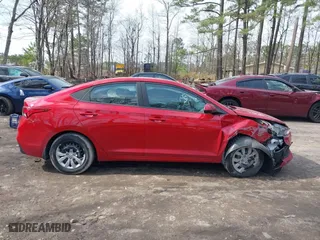 2022 Hyundai Accent SE with VIN 3KPC24A60NE166552, listed as a IAAI auction lot 41680536 with 29,658 mi miles. Bid and sale history available at carsss.com. Image 13.
