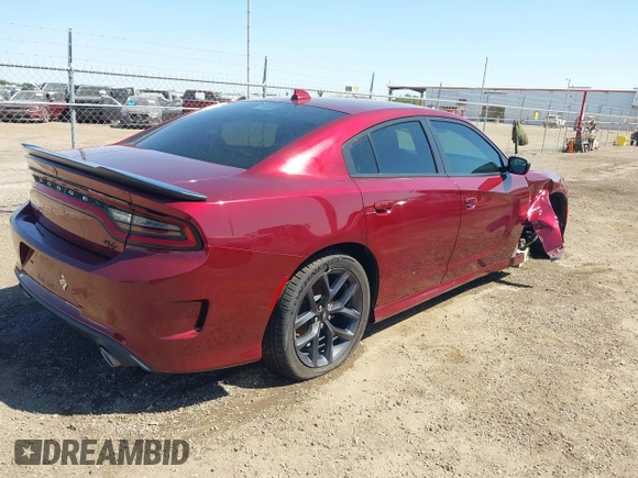 2019 Dodge Charger R/T with VIN 2C3CDXCT0KH562175, listed as a IAAI auction lot 41967216 with 73,757 mi miles and . Bid and sale history available at carsss.com. Image 4.