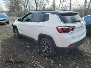 2025 Jeep Compass Limited with VIN 3C4NJDCN5ST535008, listed as a Copart auction lot 51478075 with 370 mi miles and Salvage title. Bid and sale history available at DreamBid. Image 2.