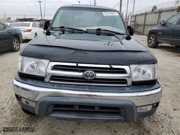1999 Toyota 4Runner SR5 with VIN JT3GN86R0X0108623, listed as a Copart auction lot 53191675 with 212,411 mi miles and Clean Title. Bid and sale history available at carsss.com. Image 5.