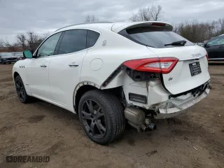 2019 Maserati Levante GranLusso with VIN ZN661XUL8KX316226, listed as a Copart auction lot 47082085 with 55,708 mi miles and Salvage Title. Bid and sale history available at carsss.com. Image 2.