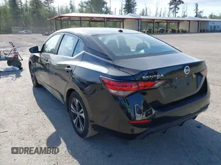2023 Nissan Sentra SV with VIN 3N1AB8CV4PY249960, listed as a IAAI auction lot 42228572 with 43,047 mi miles and . Bid and sale history available at DreamBid. Image 3.