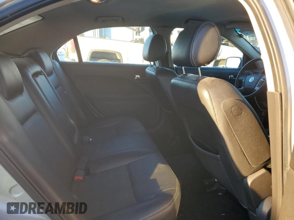 2008 Mercury Milan Premier with VIN 3MEHM02128R616953, listed as a Copart auction lot 44748375 with 104,739 mi miles and Salvage Title. Bid and sale history available at carsss.com. Image 10.