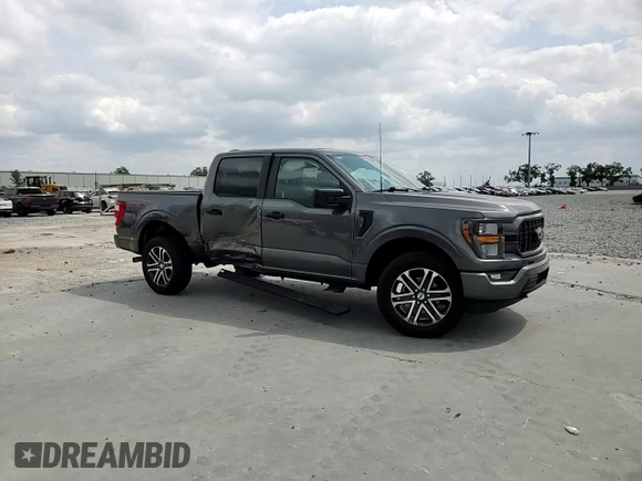 2023 Ford F-150 XL with VIN 1FTEW1EP0PKE85934, listed as a Copart auction lot 50200845 with 8,426 mi miles and Salvage Title. Bid and sale history available at carsss.com. Image 11.