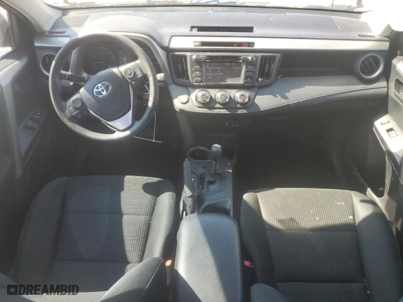2017 Toyota RAV4 LE with VIN 2T3ZFREV3HW330527, listed as a Copart auction lot 46845535 with 107,784 mi miles and Salvage Title. Bid and sale history available at carsss.com. Image 8.