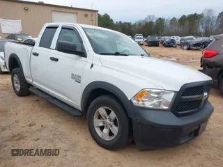 2019 Ram 1500 Tradesman z VIN 1C6RR7FG8KS655645, wystawiony jako IAAI lot #41749787 z przebiegiem 64 033 mil mil oraz . Historia ofert i sprzedaży dostępna na DreamBid. Obrazek 1.