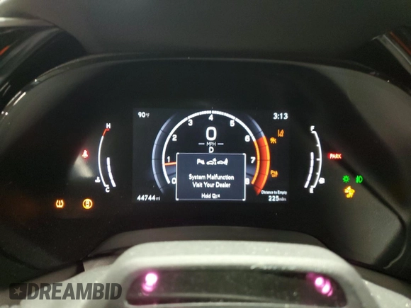 2023 Lexus RX 350 with VIN 2T2BAMCA8PC018713, listed as a Copart auction lot 63203715 with 44,744 mi miles and Salvage title. Bid and sale history available at DreamBid. Image 9.