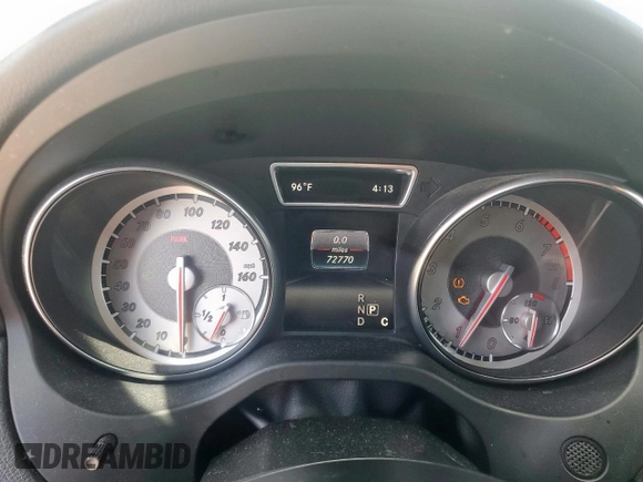2016 Mercedes-Benz CLA 250 with VIN WDDSJ4GB8GN395097, listed as a Copart auction lot 60503225 with 72,770 mi miles and Salvage title. Bid and sale history available at DreamBid. Image 9.