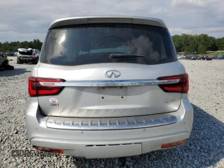 2020 Infiniti QX80 LUXE with VIN JN8AZ2NE0L9255374, listed as a Copart auction lot 69885614 with 169,060 mi miles and Salvage Title. Bid and sale history available at carsss.com. Image 6.