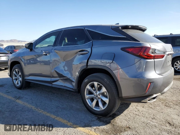 2019 Lexus RX with VIN 2T2ZZMCAXKC138738, listed as a Copart auction lot 42604515 with 60,604 mi miles and Salvage Title. Bid and sale history available at carsss.com. Image 2.