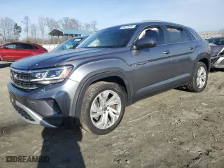 2021 Volkswagen Atlas Cross Sport 2.0T SEL with VIN 1V2BC2CA8MC205469, listed as a Copart auction lot 80973293 with 38,946 mi miles. Bid and sale history available at carsss.com. Image 1.