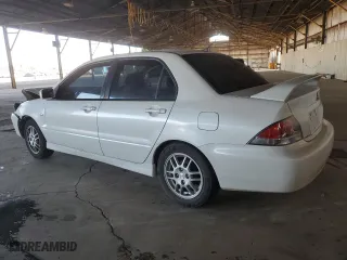2005 Mitsubishi Lancer OZ-Rally with VIN JA3AJ86E75U032087, listed as a Copart auction lot 75063614 with 280,568 mi miles and Salvage Title. Bid and sale history available at carsss.com. Image 2.