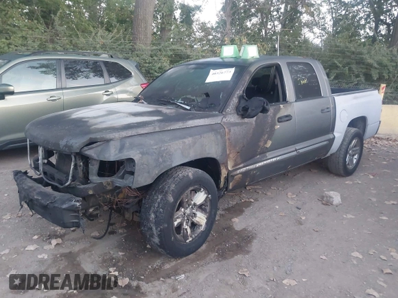 2008 Dodge Dakota Laramie with VIN 1D7HW58N18S603012, listed as a IAAI auction lot 40326773 with 1 mi miles. Bid and sale history available at carsss.com. Image 2.