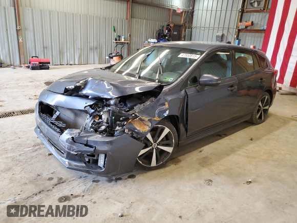2017 Subaru Impreza Special Sports z VIN 4S3GTAK67H3701321, wystawiony jako Copart lot #47553515 z przebiegiem Nie podano mil oraz Szkoda całkowita • Salvage title. Historia ofert i sprzedaży dostępna na DreamBid. Obrazek 1.