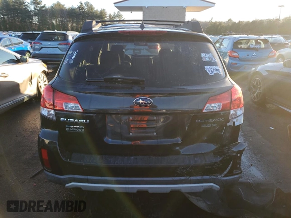 2013 Subaru Outback Limited with VIN 4S4BRDSC6D2283135, listed as a Copart auction lot 85311434 with 123,114 mi miles and Non repairable. Bid and sale history available at DreamBid. Image 6.