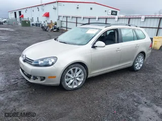 2013 Volkswagen Jetta SportWagen TDI w/Sunroof & Nav with VIN 3VWPL7AJ2DM612321, listed as a IAAI auction lot 41940023 with 145,828 mi miles. Bid and sale history available at carsss.com. Image 2.