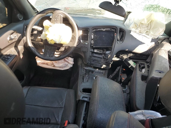 2018 Dodge Durango R/T with VIN 1C4SDJCT5JC187423, listed as a Copart auction lot 50736895 with 76,616 mi miles and Salvage title. Bid and sale history available at DreamBid. Image 8.