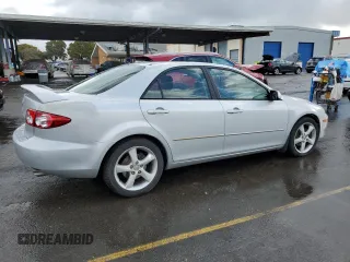 2005 Mazda 6 Sport with VIN 1YVHP80C255M56318, listed as a Copart auction lot 45031055 with 135,146 mi miles and Salvage Title. Bid and sale history available at DreamBid. Image 3.